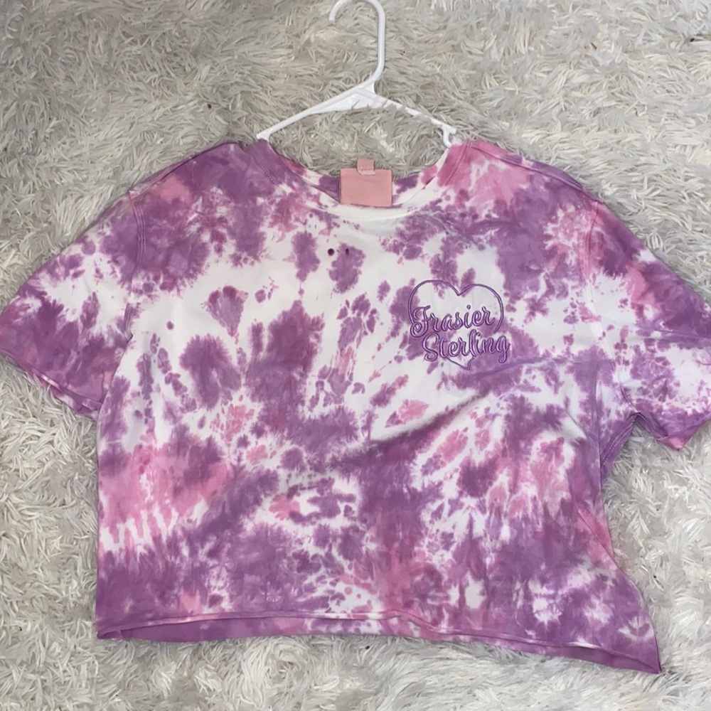 frasier sterling cropped tee